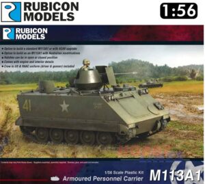 Rubicon Models: 280134 1/56 M113A1 M113A1 ACAV M113A1 ANZAC Vietnam War