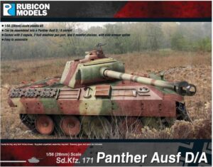 RUBICON MODELS 1/56  Panther Ausf D & A RU280014 Overlord
