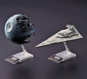 Revell 01207 1/14500 Scale Bandai Death Star II Star Destroyer Model Kits Pack