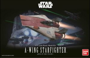 Revell Bandai 1/72 Star Wars A-Wing Starfighter Model Kit RV01210