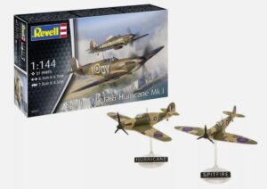 Revell 03771 1/144 Spitfire Mk.La & Hawker Hurricane Battle of Britain Model Kit New