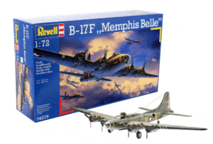 Revell 04279 1/72 Boeing B-17F Flying Fortress Memphis Belle Masters of the Air USAAF 8th Air Force EOL