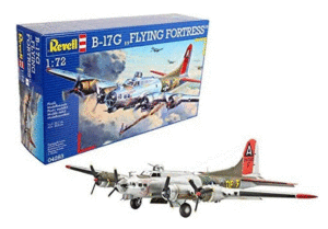 REVELL 04283 1/72 Boeing B-17G "Flying Fortress Masters of the Air USAAF 8th Air Force. Overlord