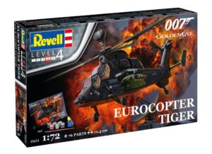 Revell 05654 1/72 James Bond 007 Goldeneye Model Kit Eurocopter Tiger