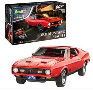 Revell 05664 1/25 James Bond Ford Mustang Mach 1 Gift Set Model Kit