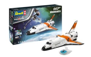 Revell 05665 1:144 James Bond "Moonraker Space Shuttle" Gift Set Model Kit