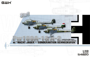 GREAT WALL HOBBY S4820 1/48 WWII Fw189A-1 & A-2 3-in-1 Plastic Model Kit