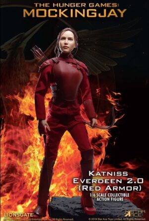 STAR ACE SA0035S 1/6 Jennifer Lawrence as Katniss Everdeen in Hunger Games Mockingjay Red Armour.