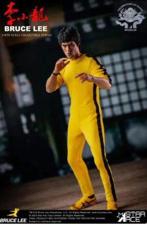 STAR ACE SA9063  35CM APPROX Bruce Lee Yellow Suit  NX