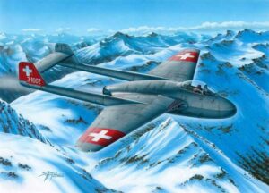 Special Hobby 1/72 DH.100 Vampire Mk.I The First Jet of Switzerland 72339