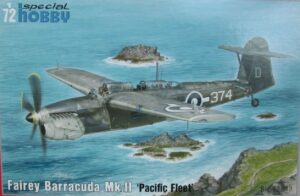 Special Hobby 1:72 - Fairey Barracuda Mk.II Pacific Fleet 72343