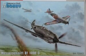 Special Hobby 1/72  Messerschmitt Bf109E-3 model kit 72443