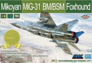 AMK SIO 1/48 Mikoyan MiG-31B/BSM Foxhound Special Edition SIOK48001