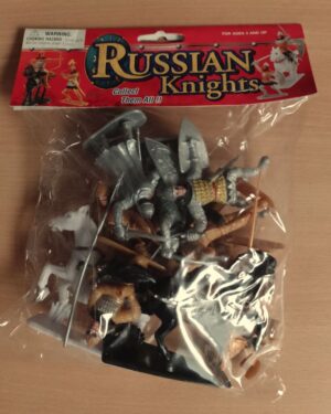 TIGER HOBBIES 1/32 93528 KNIGHTS BYZANTIUM ( MARKED RUSSIAN BUT WRONG) 8 FIGURES