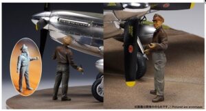 ZOUKEI MURA 1/32 P-51D Fuel Tank Attachment Set SWS04-F07