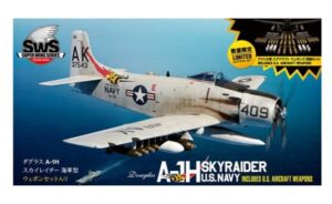 Zoukie Mura 1/32 A-1H US Navy SKyraider. Inc US Aircraft Weapons Set SWS15