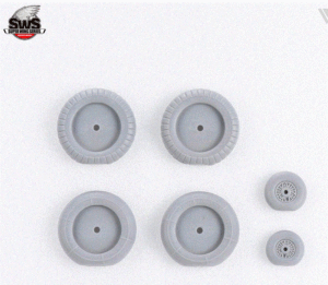 ZOUKEI MURA SWS21-M02 1/32 Fw190A Weighted Tires