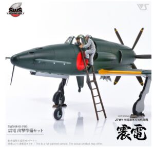 Zoukei Mura SWS48-01-F03 01-F03 Shinden Sortie Preparation Set 1:48 Model Kit