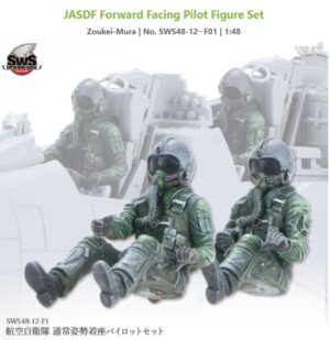 Zoukie Mura 1/48 F4 Phantom JASDF Crew Set Pilot/WSO SWS48-12-F01