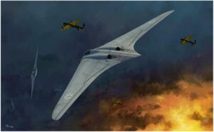 Zoukei-Mura SWS72-144-01 1/72 and 1/144 German Horten HO-229 Flying Wing NLP