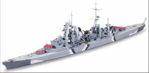 TAMIYA 1/700 German Heavy Cruiser Prinz Eugen 31805