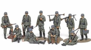 Tamiya 1/48 Wehrmacht Infantry Set Plastic Model Kit 32602