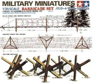 TAMIYA 1/35 Barricades TAM35027