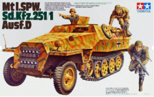 TAMIYA 35195 1/35 Mtl.SPW Sd.Kfz. 251:1 Ausf.D 1:35 Military Model Kit Soviet Storm