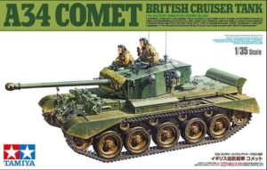 TAMIYA 1/35 British Cruiser Tank A34 Comet 35380 Assault on the Rhine