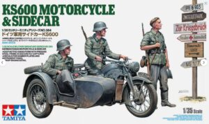 Tamiya  35384 1/35 KS600 Motorcycle & Sidecar