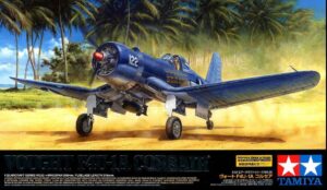 TAMIYA 1/32 Vought F4U-1A Corsair Model Kit 60325 HELL IN THE PACIFIC