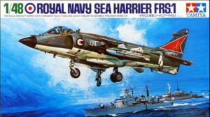 tamiya 1/48 hawker sea harrier frs1 model aircraft kit 61026
