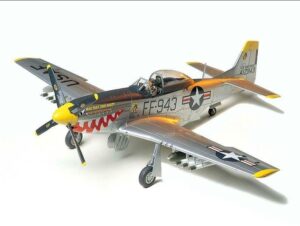 TAMIYA 1/48 F-51D Mustang Korean War Model Kit 61044 TC