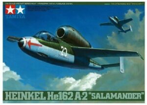 Tamiya 1/48 Heinkel He 162A-2 Salamander Model Kit 61097 TC