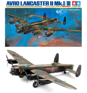 TAMIYA 61112 1/48 Lancaster B MKI / III Aircraft Model Kit STRATEGIC BOMBING
