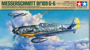 TAMIYA 1/48 Messerschmitt BF-109 G6 Model Kit 61117