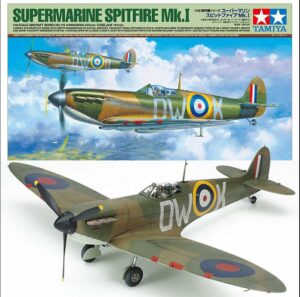 TAMIYA 1/48 Spitfire Mk1.A Model Kit  61119