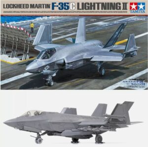 Tamiya 61127 1/48 Lockheed Martin F-35C Lightning II  Model Kit