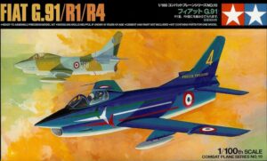 Tamiya 1/100 Fiat G.91/R1/R4 61610