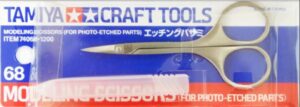 Tamiya Modeling Scissors For Photo Etched Parts 74068
