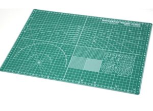 Tamiya Cutting Mat for Model Making A3 Size Green with Graph Lines 74076