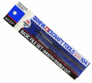 TAMIYA Basic File Set Smooth Double Cut 74104