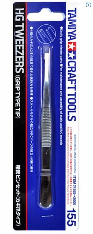 Tamiya HG Tweezers Grip type Tip Craft Tools 74155