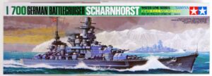 TAMIYA 1/700 Scharnhorst Battleship German TC 77518