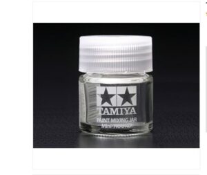 Tamiya Mixing Jar Mini Round Mini Acrylic Paint 10mL 81044