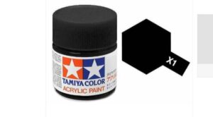 Tamiya Acrylic Mini X-1 Black 81501