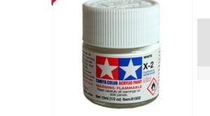 Tamiya Acrylic Model Paint X-2 White 10ml Jar T48 Post 81502
