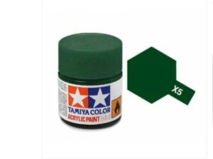 Tamiya Acrylic Mini X-5 Green Paint 81505