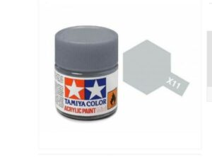 TAMIYA ACRYLIC PAINT MINI X-11 CHROME SILVER 81511