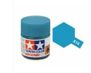 Tamiya Acrylic Mini X-14 Sky Blue Paint 81514